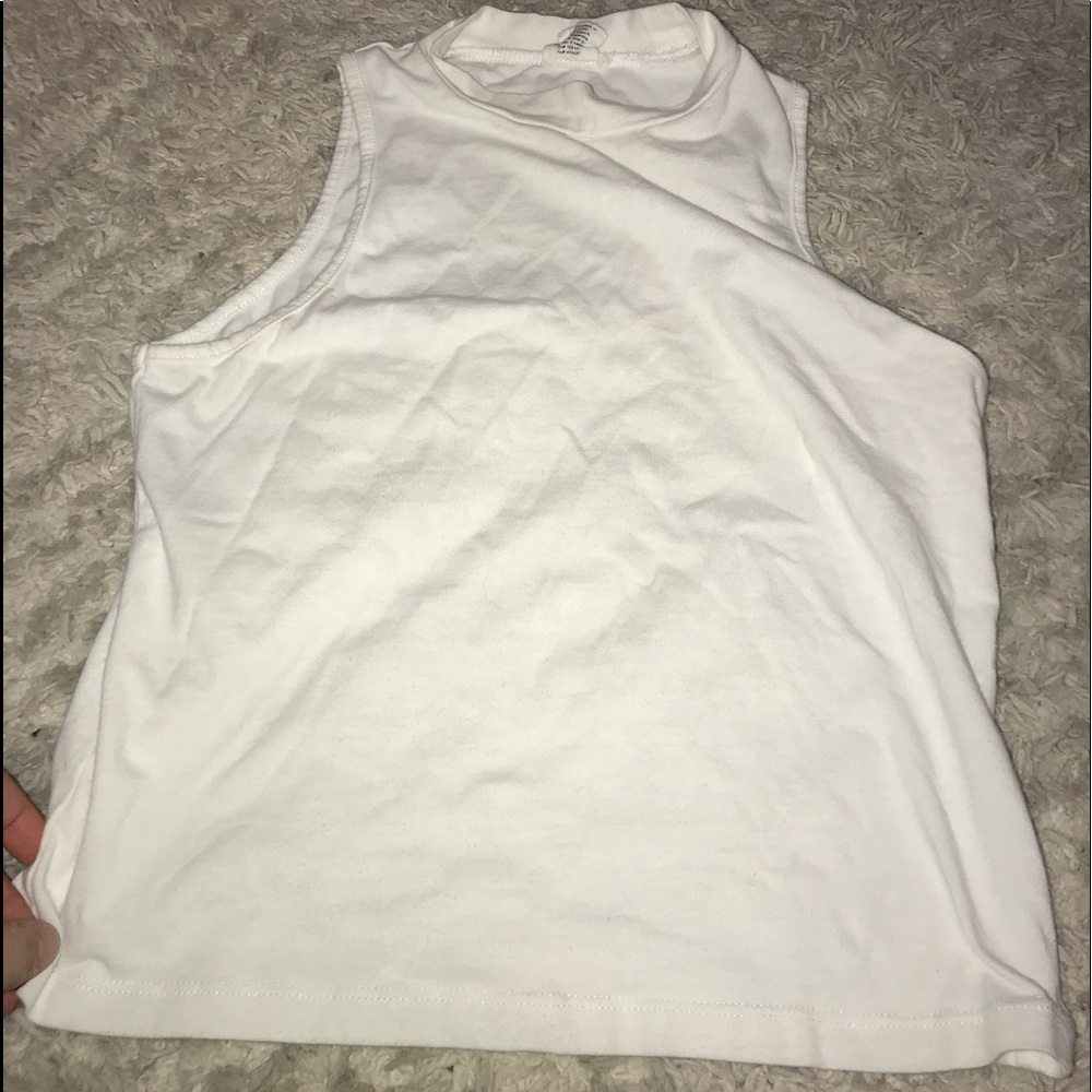 White tank top